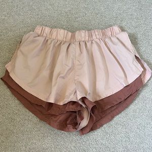 Free people movement shorts